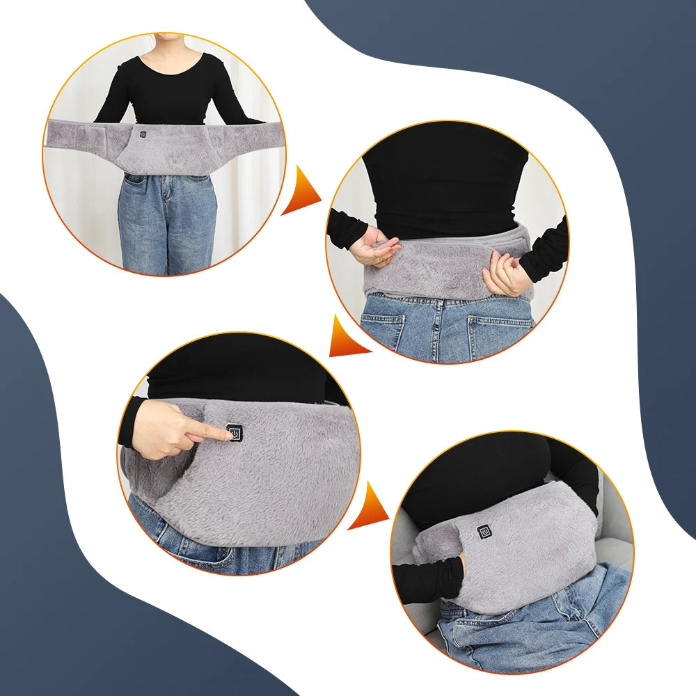 MujerZen™ – Cinturón de Calor para Dolores Menstruales